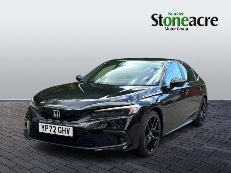 2022 Honda Civic 2.0 h i-MMD Sport Hatchback 5dr Petrol Hybrid eCVT Euro 6 (s/s) (184 ps) HATCHBA...