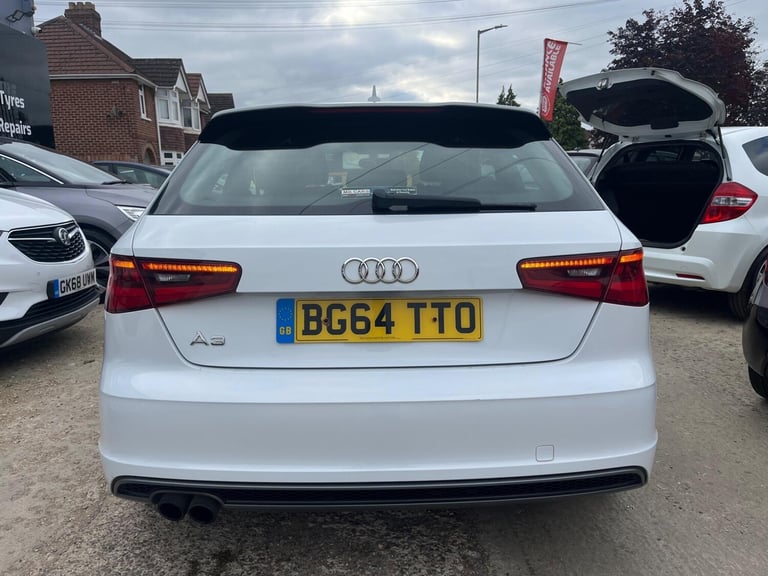 2014 Audi A3 1.4 TFSI CoD S line Euro 6 (s/s) 3dr HATCHBACK Petrol Manual