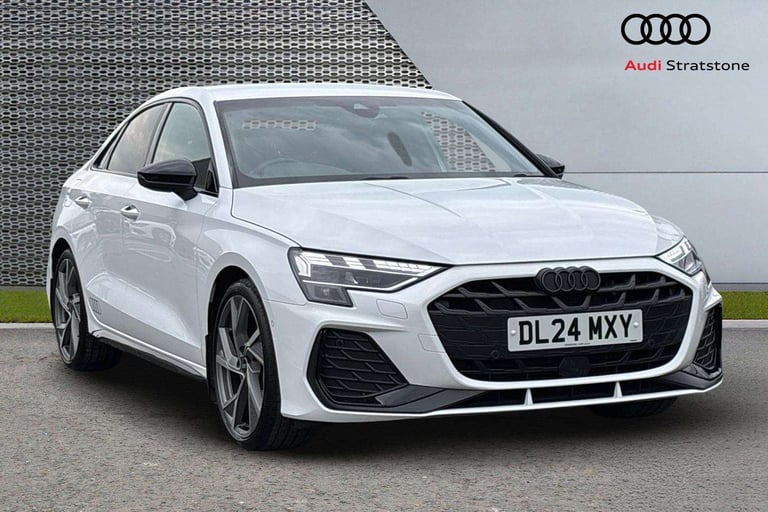 2024 Audi A3 35 TFSI Black Edition 4dr S Tronic Saloon Petrol Automatic