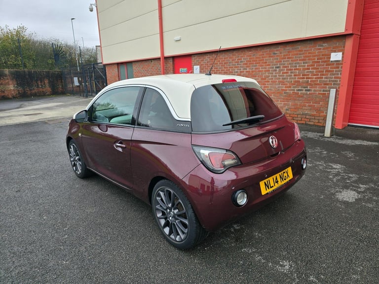 2014 Vauxhall ADAM 1.2 ecoFLEX 16v GLAM Euro 5 (s/s) 3dr HATCHBACK Petrol Manual
