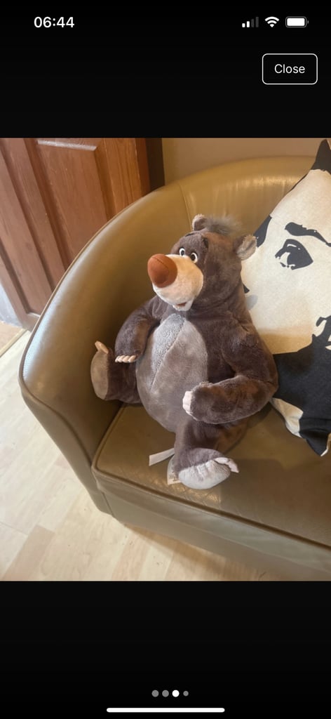 Plush toy: Baloo the Bear