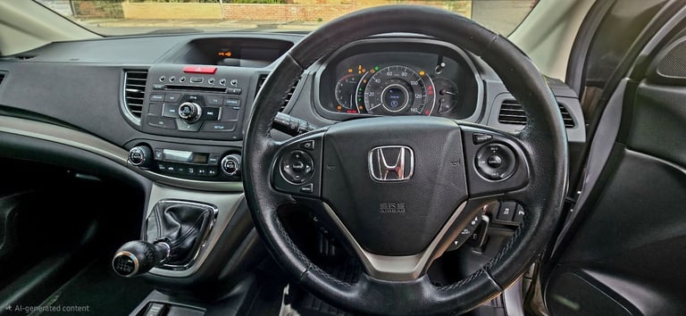 Honda, CR-V, Estate, 2013, Manual, 1597 (cc), 5 doors