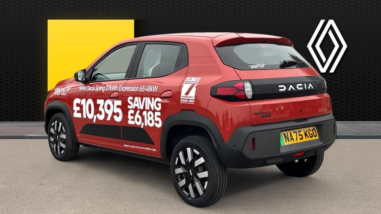 2025 Dacia Spring 27kWh Expression 65 48kW 5dr Auto HATCHBACK ELECTRIC Automatic