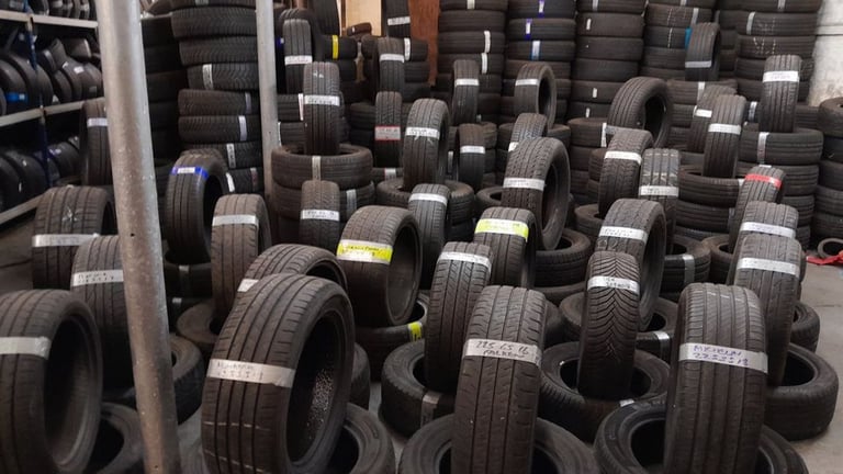 225 45 17 Goodyear All Season Tyres Matching Set Only £70 fitted and balanced open 7 days