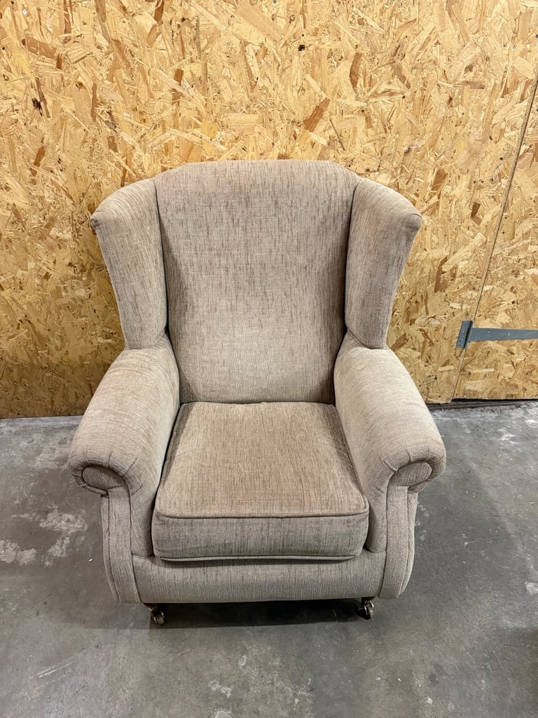 image for Fabric Armchair On Castors