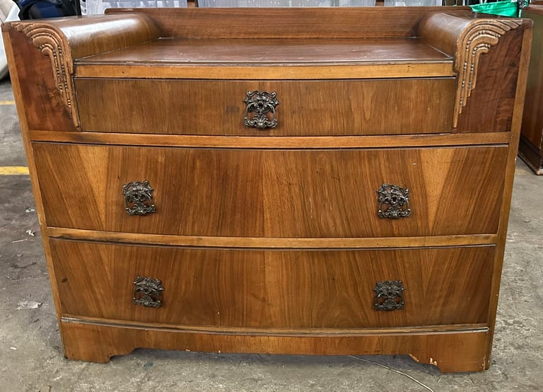 Antique B & E Furniture Art Deco Dressing Table