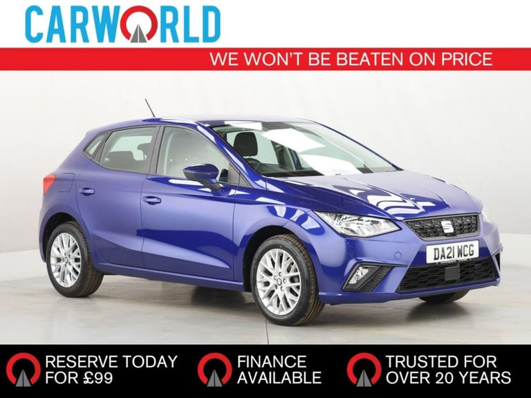 2021 SEAT Ibiza 1.0 TSI SE Technology Hatchback 5dr Petrol Manual Euro 6 (s/s) GPF (95 ps) Hatchb...