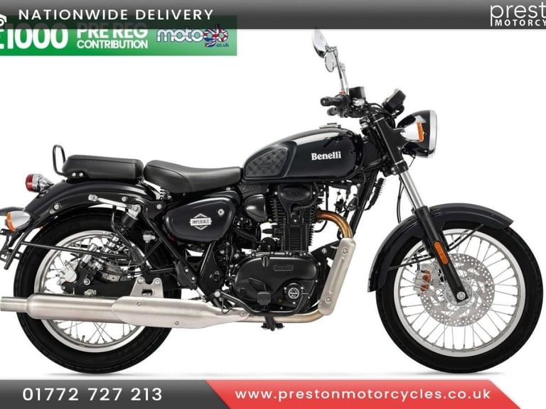 Benelli IMPERIALE 400cc  Modern Classic Vintage style Bike Motorcycle For Sal...