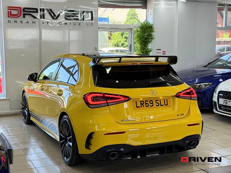 STUNNING! MERCEDES BENZ A35 2.0 AMG 4MATIC+ AERO KIT + SUN YELLOW +FREE DELIVERY