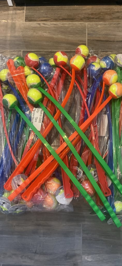 Dog ball launcher 63 cm £2 each