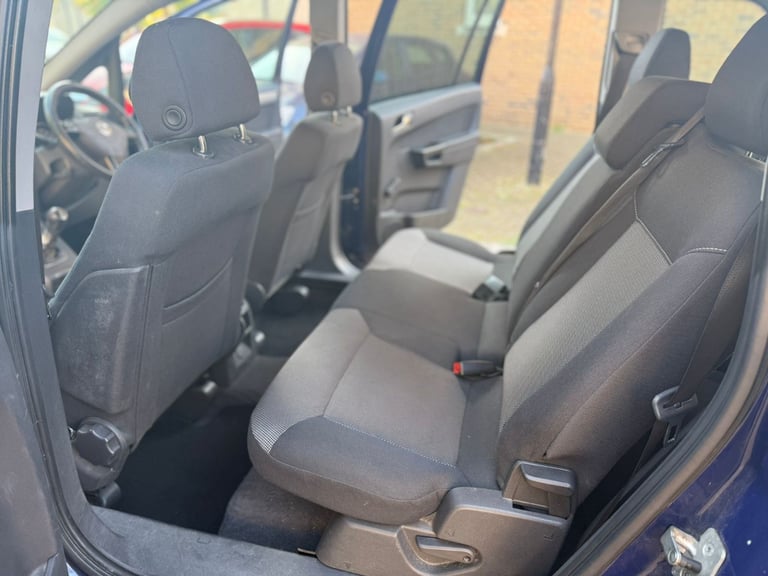 ULEZ FREE, Vauxhall, ZAFIRA, MPV, 2012, Manual, 1598 (cc), 5 doors