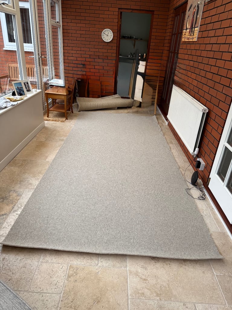 image for Cavalier Carpets "Curlew" 100% New Zealand Wool Carpet Offcut