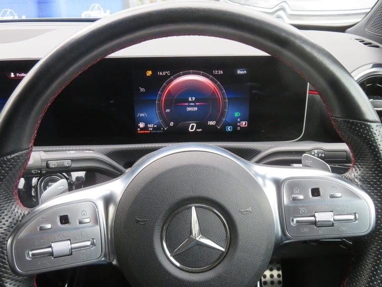 2019 Mercedes-Benz A-Class A180d AMG Line Executive 5dr Auto Grey HATCHBACK Diesel Automatic