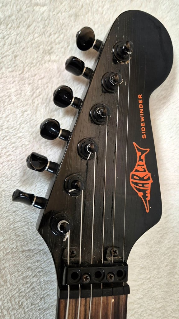 1985 Marlin Sidewinder Gothic Stratocaster 