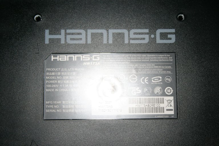 17" LCD Computer Monitor