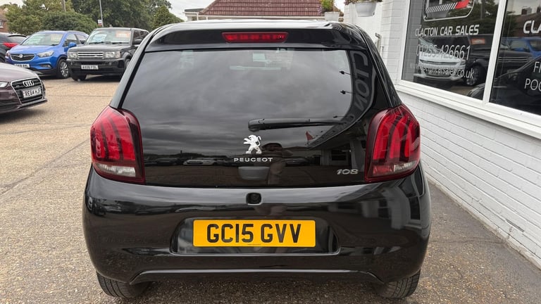 2015 Peugeot 108 1.2 PureTech Allure Euro 6 3dr HATCHBACK Petrol Manual