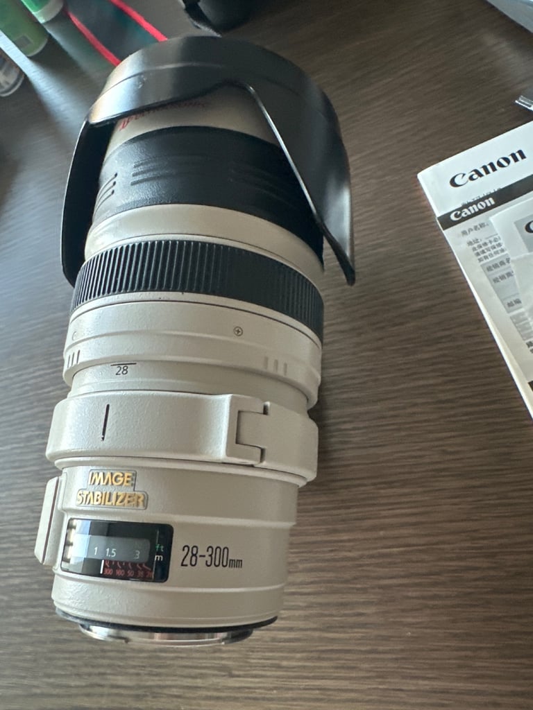 Canon cameras and lenses