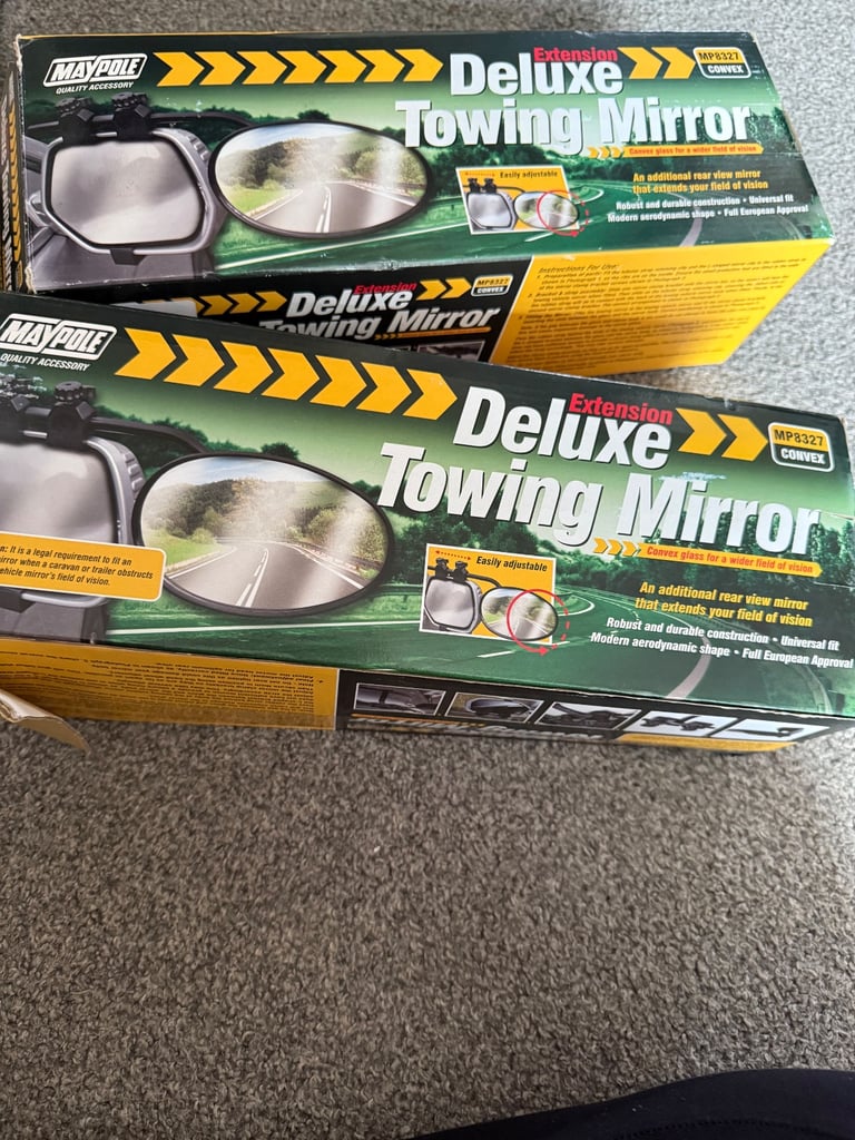 image for Caravan towing mirrors 