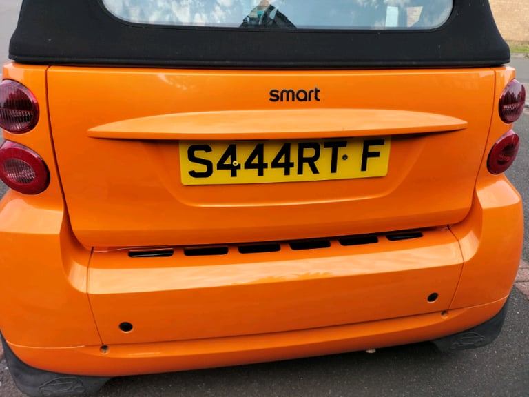 Smart cherished number plate 