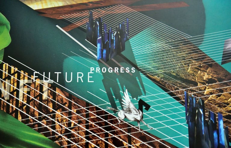 4x Zanders (German paper manufacturer) posters, ca. 1995