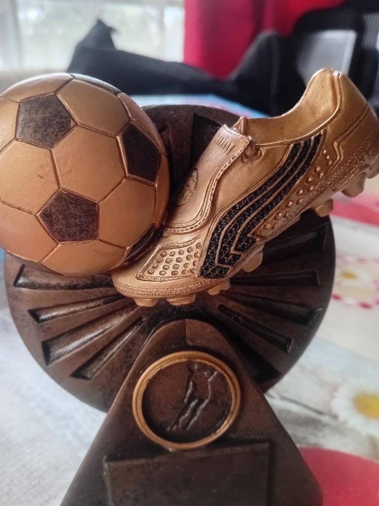 image for GIFT,FOOTBALL DESIGN TROPHY £1