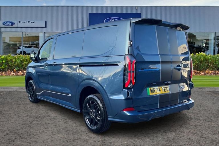 2024 Ford E-Transit 320 Sport AUTO L1 SWB RWD 160kW 65kWh, REAR SPOILER, HEATED WINDSCREEN Auto P...