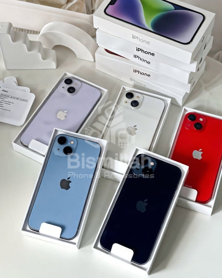 image for IPHONE 14 PLUS UNLOCKED BRAND NEW BOX ONE YEAR APPLE WARRANTY 