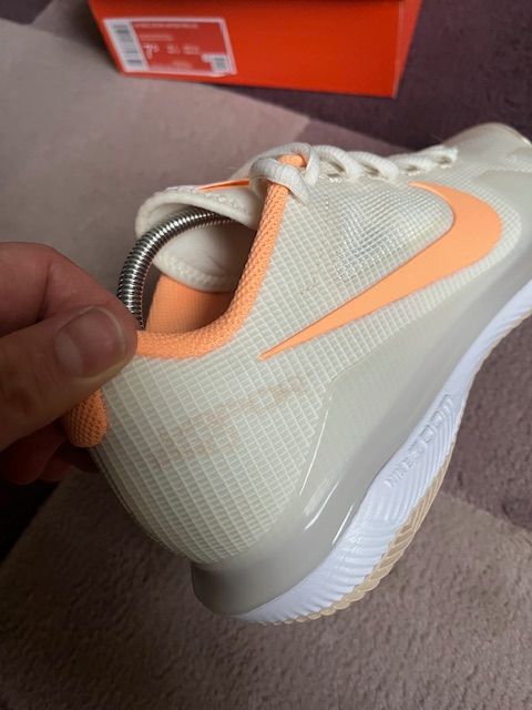 image for Nike Vapor Pro Tennis Trainers - Peaches & Cream Colour - Barely Used, Near Perfect Condition