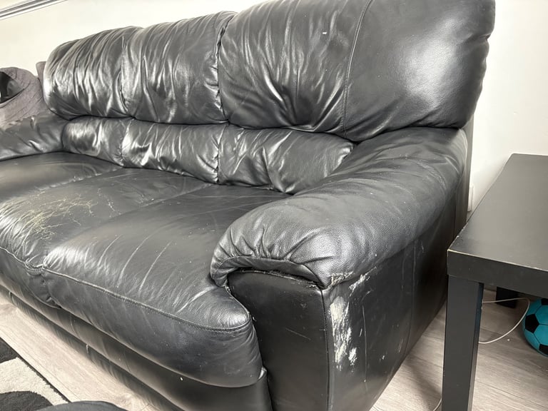 3 seater Leather Sofa