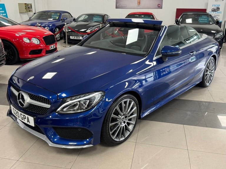 2017 G MERCEDES-BENZ C-CLASS 2.1 C220D AMG LINE CABRIOLET 2DR DIESEL G-TRONIC+ E