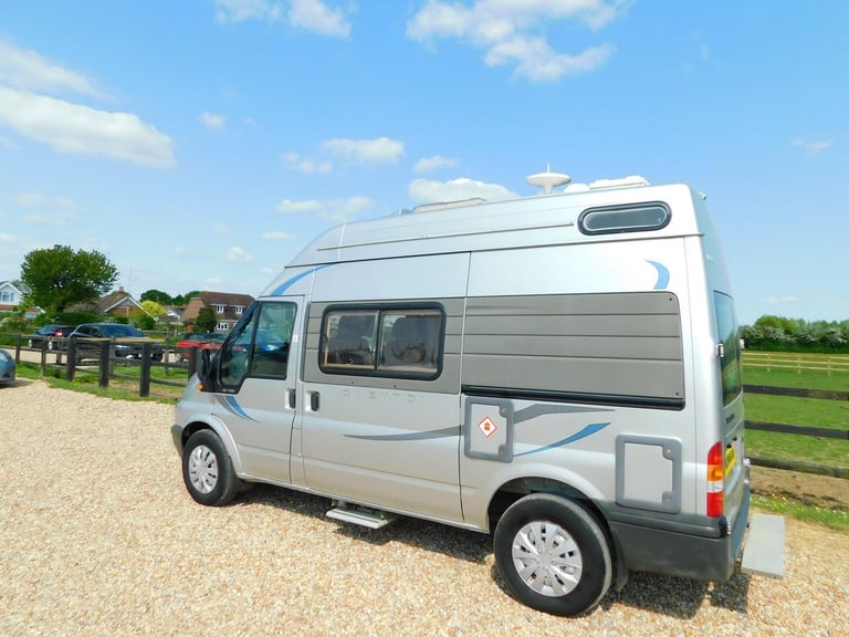 Auto-Sleeper Duetto Luxury 2 Berth Campervan in Silver with Air Con for sale