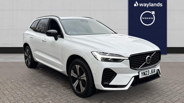 2023 Volvo XC60 Recharge Plus, T6 AWD plug-in hybrid, Electric/Petrol, Dark Estate Petrol Paralle...