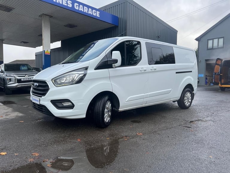 Ford Transit Custom 2.0 EcoBlue 130ps Factory Fitted Crew Cab Limited L2 Inc Vat