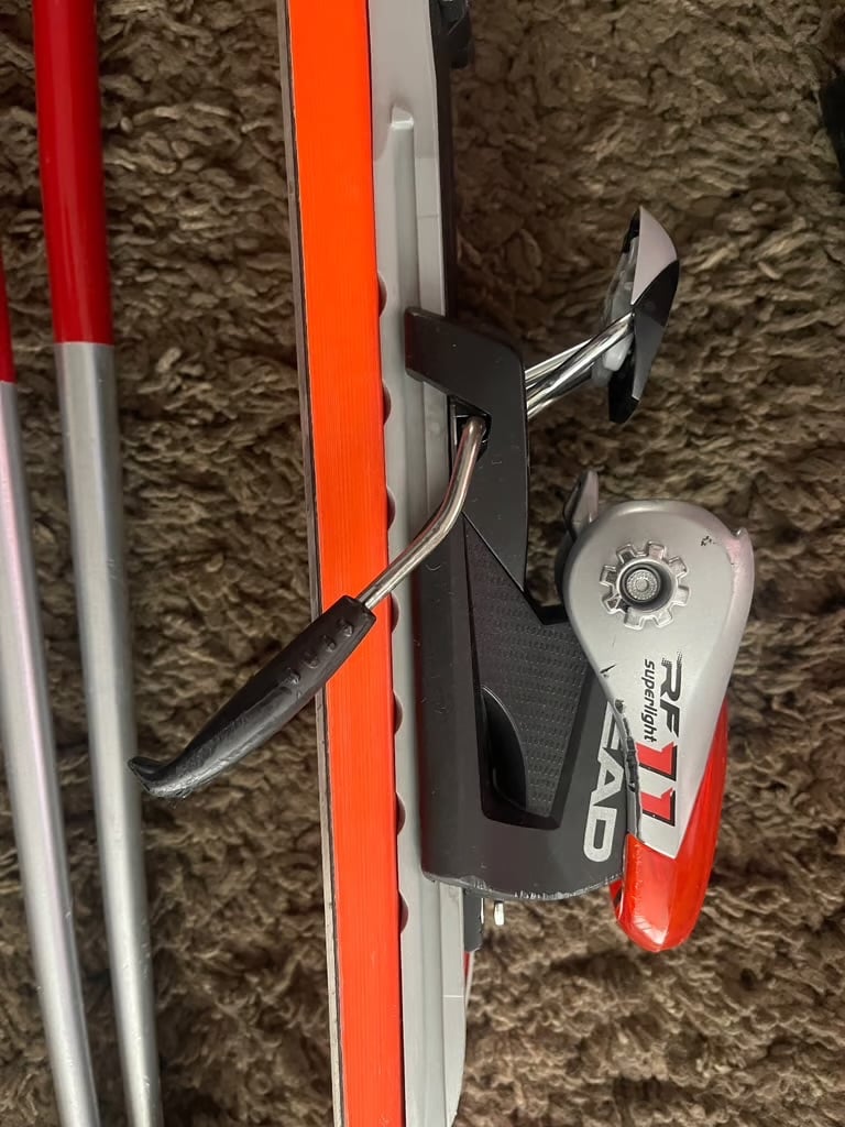 Head skis, poles and ski bag