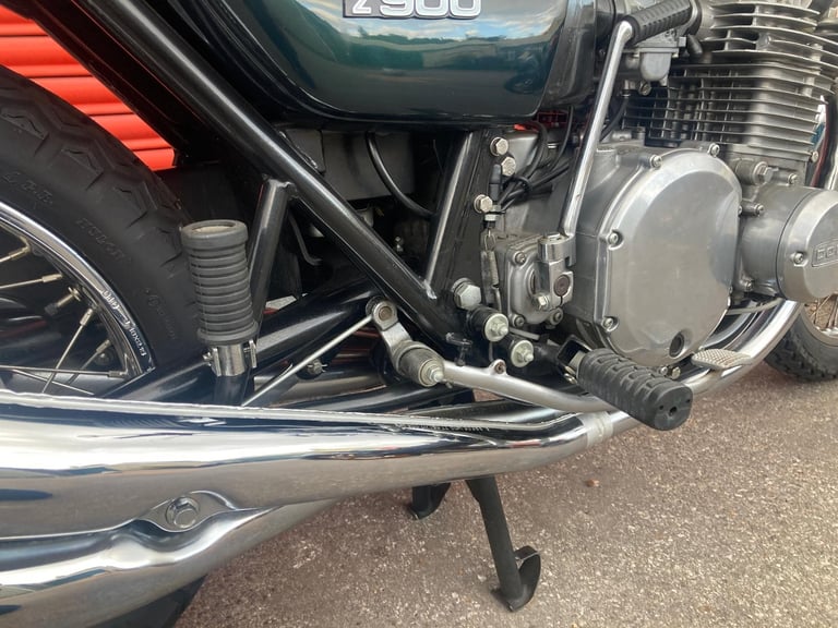 KAWASAKI Z900 A4,1976 45,000 MILES,GENUINE EXHAUST SYSTEM