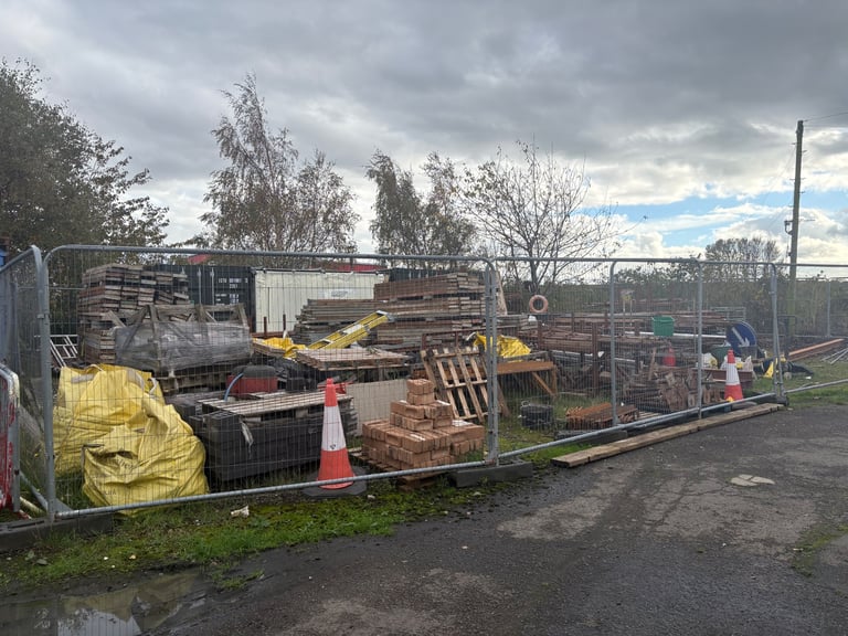 Land and storage container available 