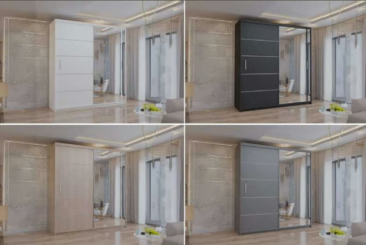 ⭐Mega Sale On 👉 Brilliant Quality 2 & 3 Sliding Door Wardrobe Available With Home Delivery⭐⭐