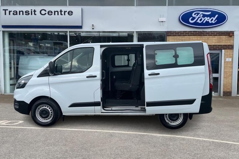 2023 Ford Transit Custom 300 Leader L1 SWB Double Cab FWD 2.0 EcoBlue 105ps Low Roof BLUETOOTH WI...