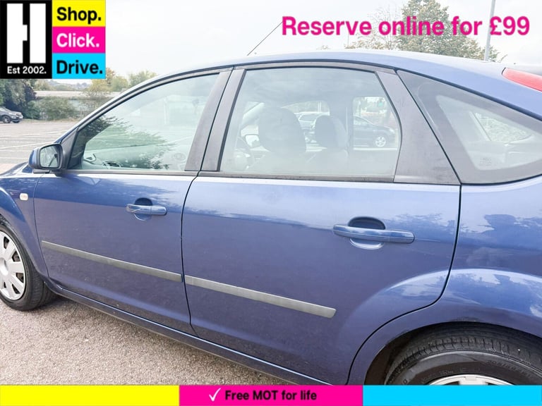 2007 Ford Focus 1.6 LX 5dr HATCHBACK PETROL Manual