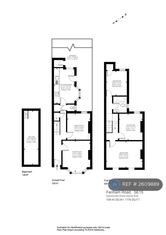 4 bedroom house in Fenham Road, London, SE15 (4 bed) (#2609889)