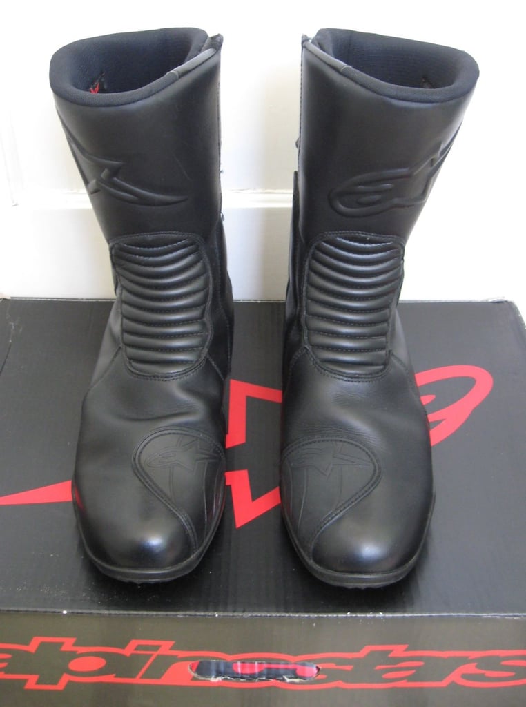 ALPINESTARS Web Gore-Tex motorbike boots EU45 UK 10.5 waterproof motorcycle, vgc