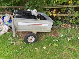 Small Aluminium trailer