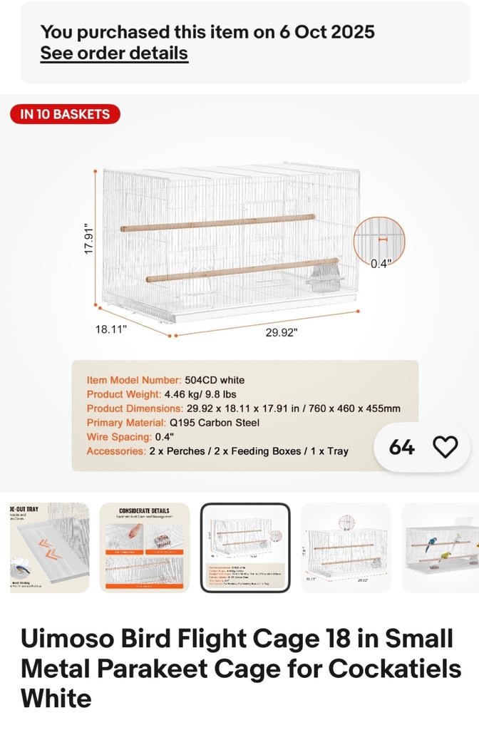 image for Flight cage