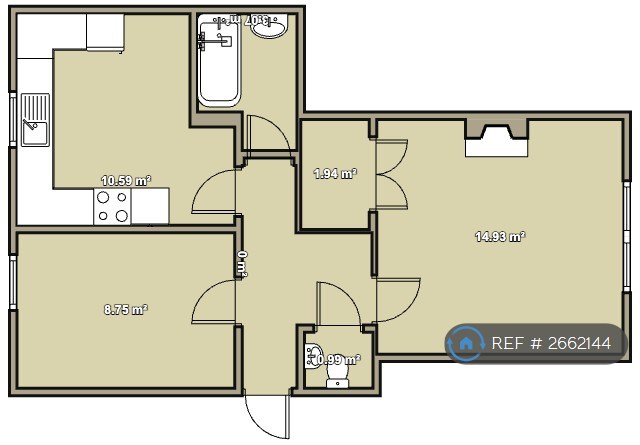 1 bedroom flat in Shettleston Road, Glasgow, G32 (1 bed) (#2662144)