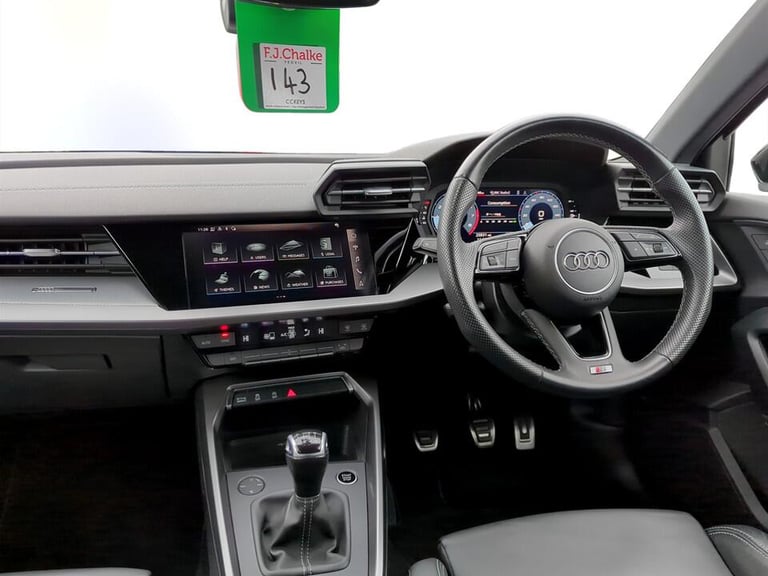 2023 Audi A3 1.0 TFSI 30 S line Saloon 4dr Petrol Manual Euro 6 (s/s) (110 ps) SALOON Petrol Manual
