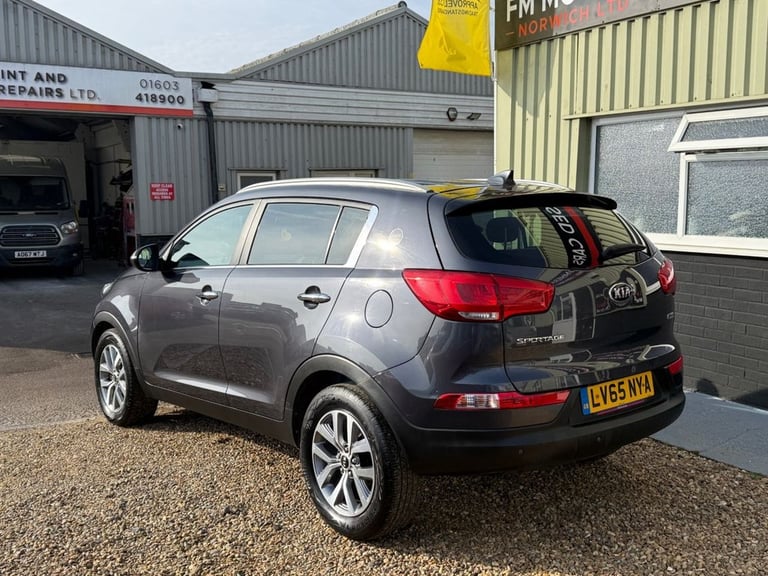2015 65 KIA SPORTAGE 1.7 CRDI ECODYNAMICS AXIS EDITION SUV 5DR DIESEL MANUAL 2WD