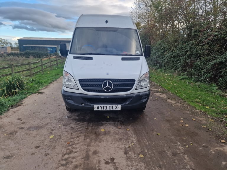 2013 Mercedes Sprinter Black MWB High Roof  Drives Perfect  4mMOT  Runs great