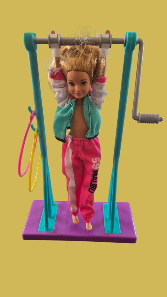 Mattell stacie gymnastics doll set