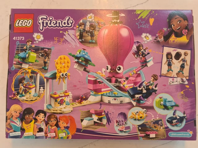 Lego Friends Amusement Park Funny Octopus Ride 41373 in Swindon