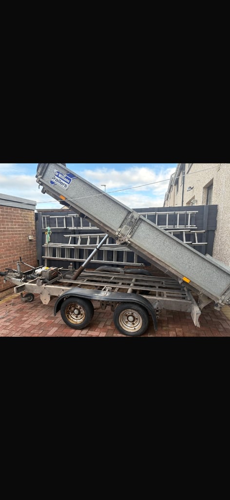 Ifor Williams tipping trailer